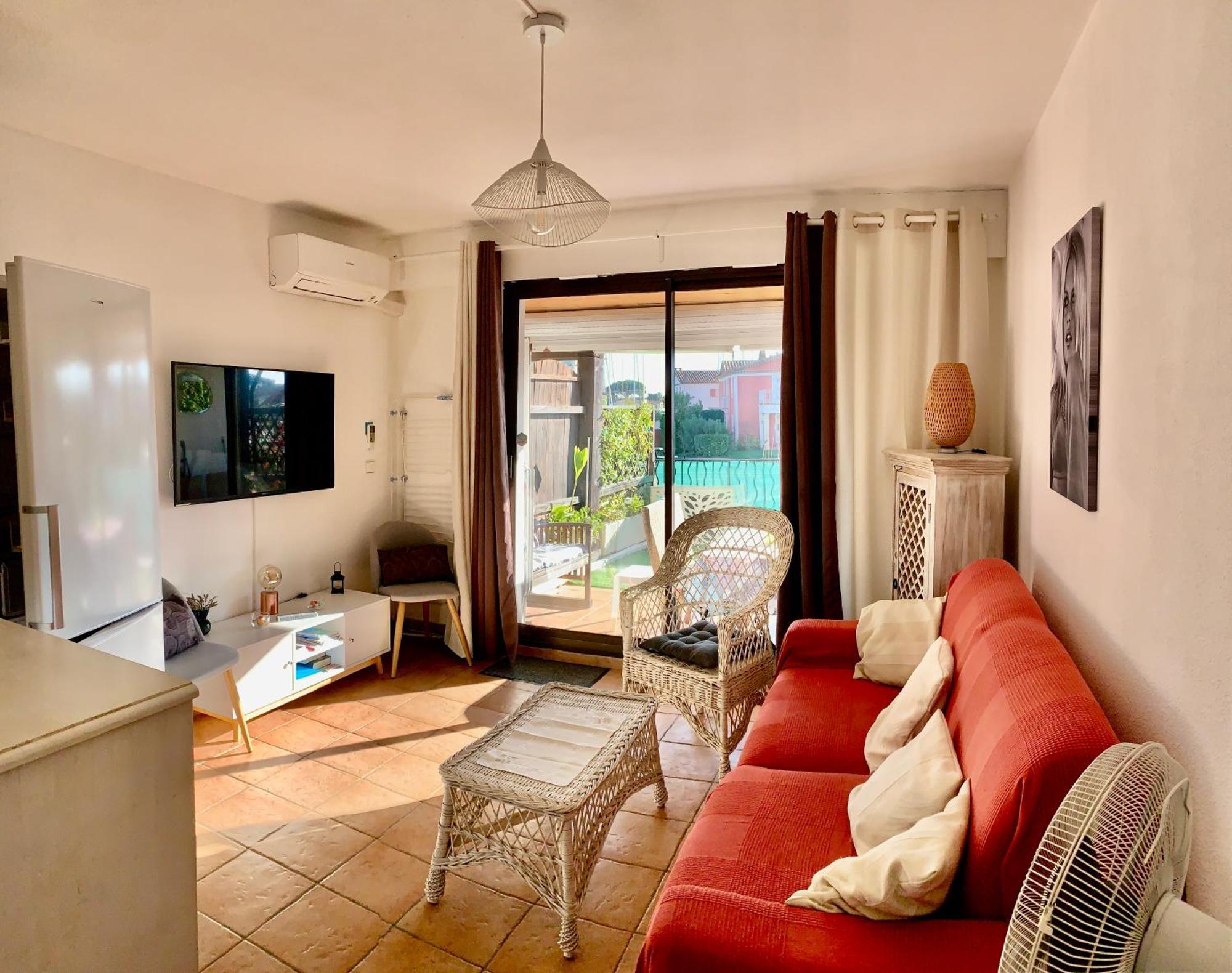 Appartement Rue De L'Amarrage A Port Grimaud Avec Terrasse Vue Canaux Et Garage Zewnętrze zdjęcie