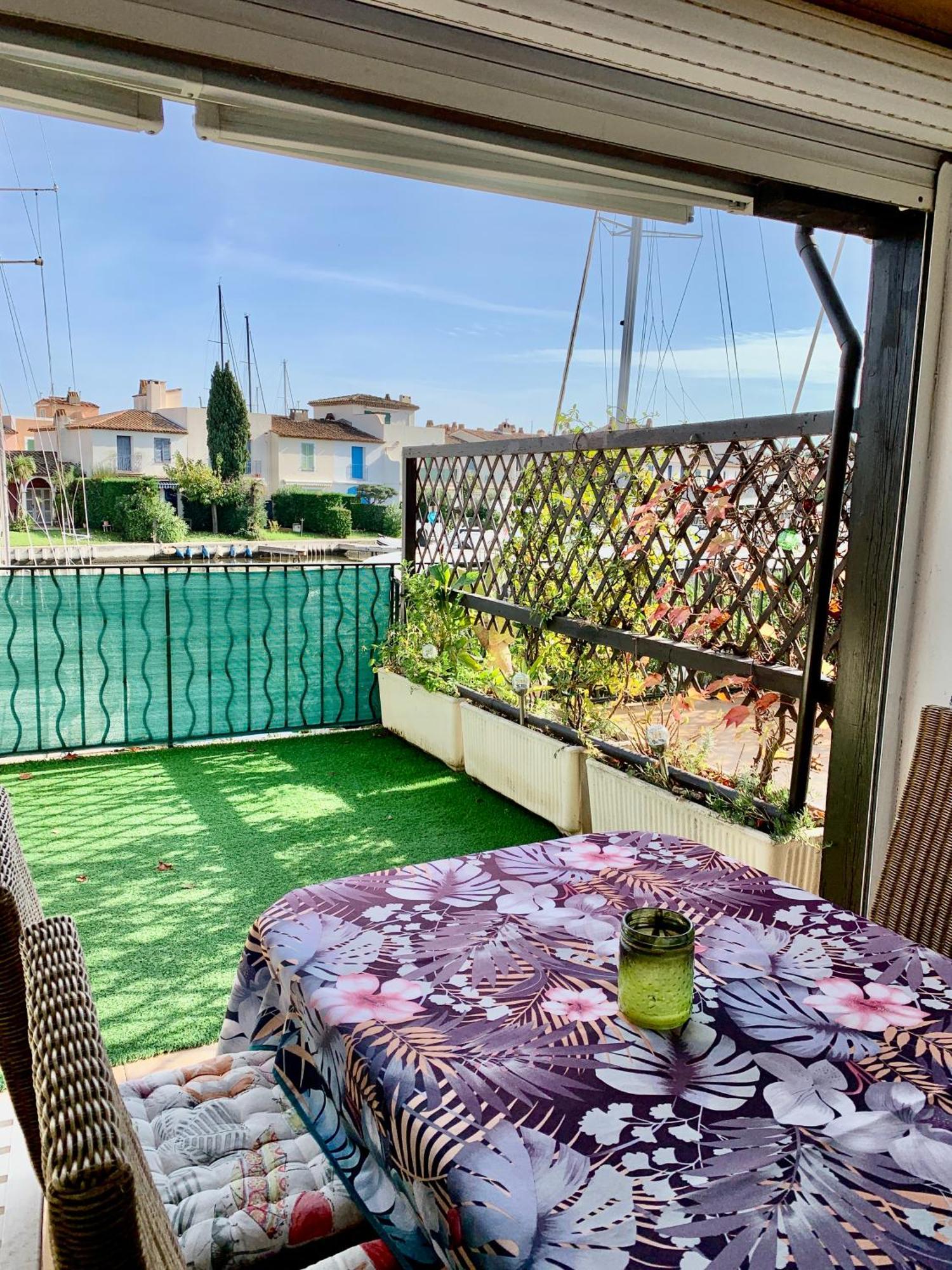 Appartement Rue De L'Amarrage A Port Grimaud Avec Terrasse Vue Canaux Et Garage Zewnętrze zdjęcie